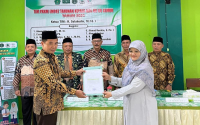 Kinerja Kepala MTs NU 08 Gemuh Dinilai 